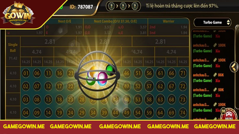 Number Game trên Gowin là một trò chơi độc đáo